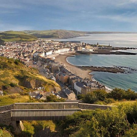 Sea Viev Static Caravan In Clarach Bay Holiday Village Aberystwyth Exterior foto