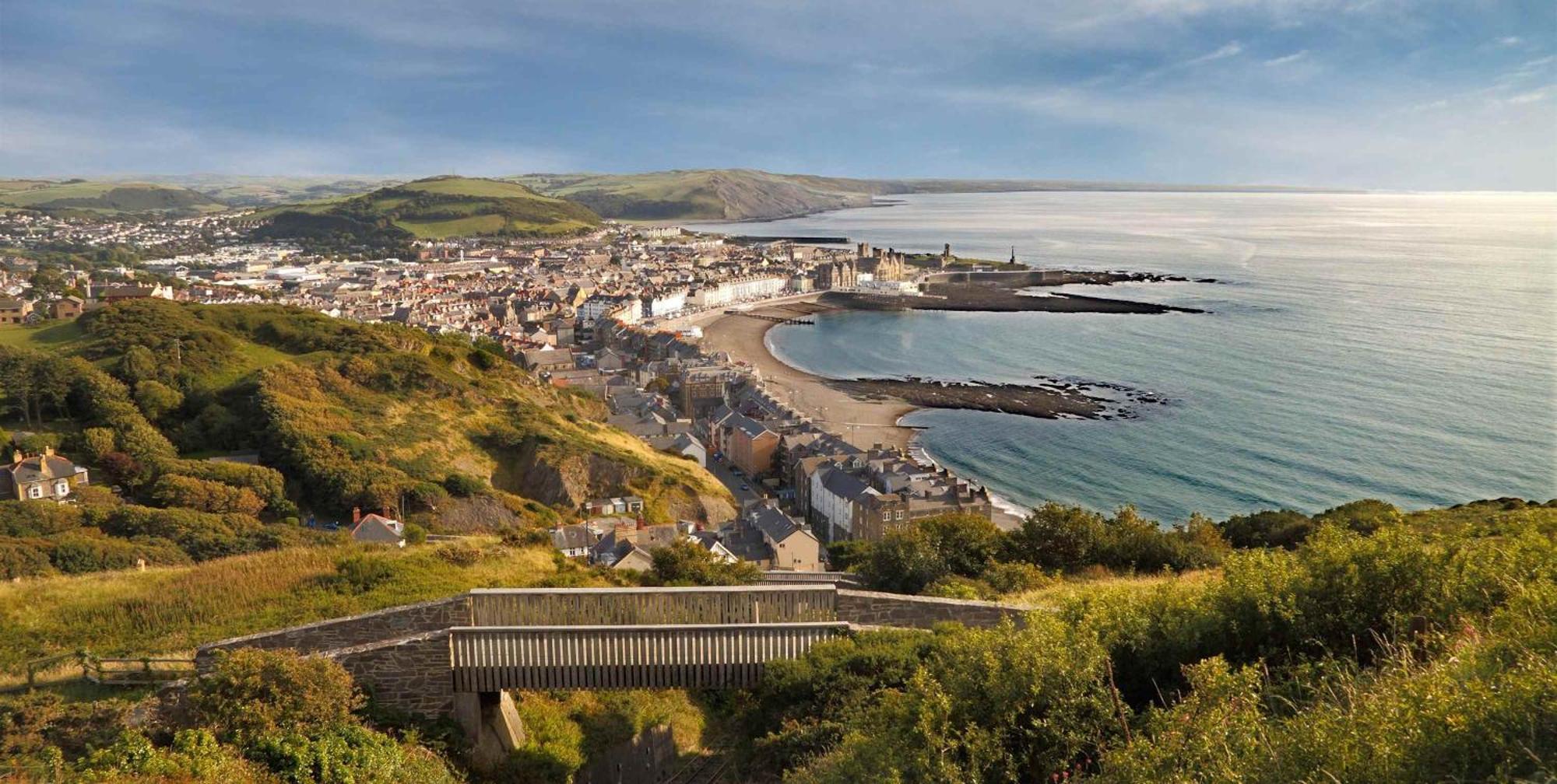 Spacious Luxury Escape With Sea Views And Pet Friendly At Clarach Bay Aberystwyth Exterior foto